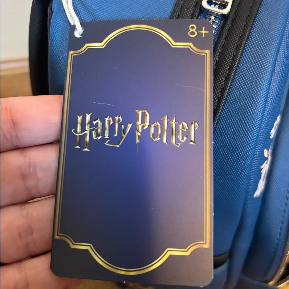 Loungefly Harry Potter Ravenclaw floral mini backpack - Picture 12 of 13